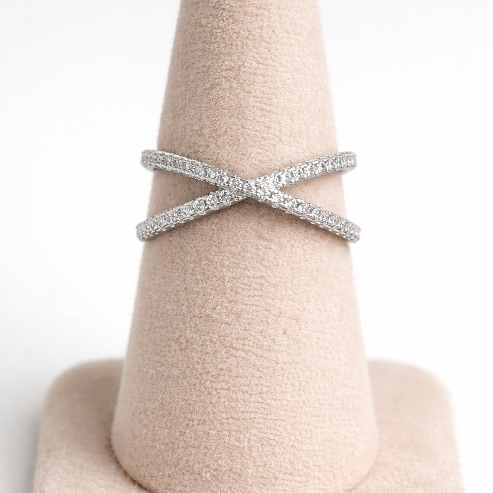 Anna BRIDAL WEDDING ENGAGEDMENT RING DIAMOND BRIDAL RING size6